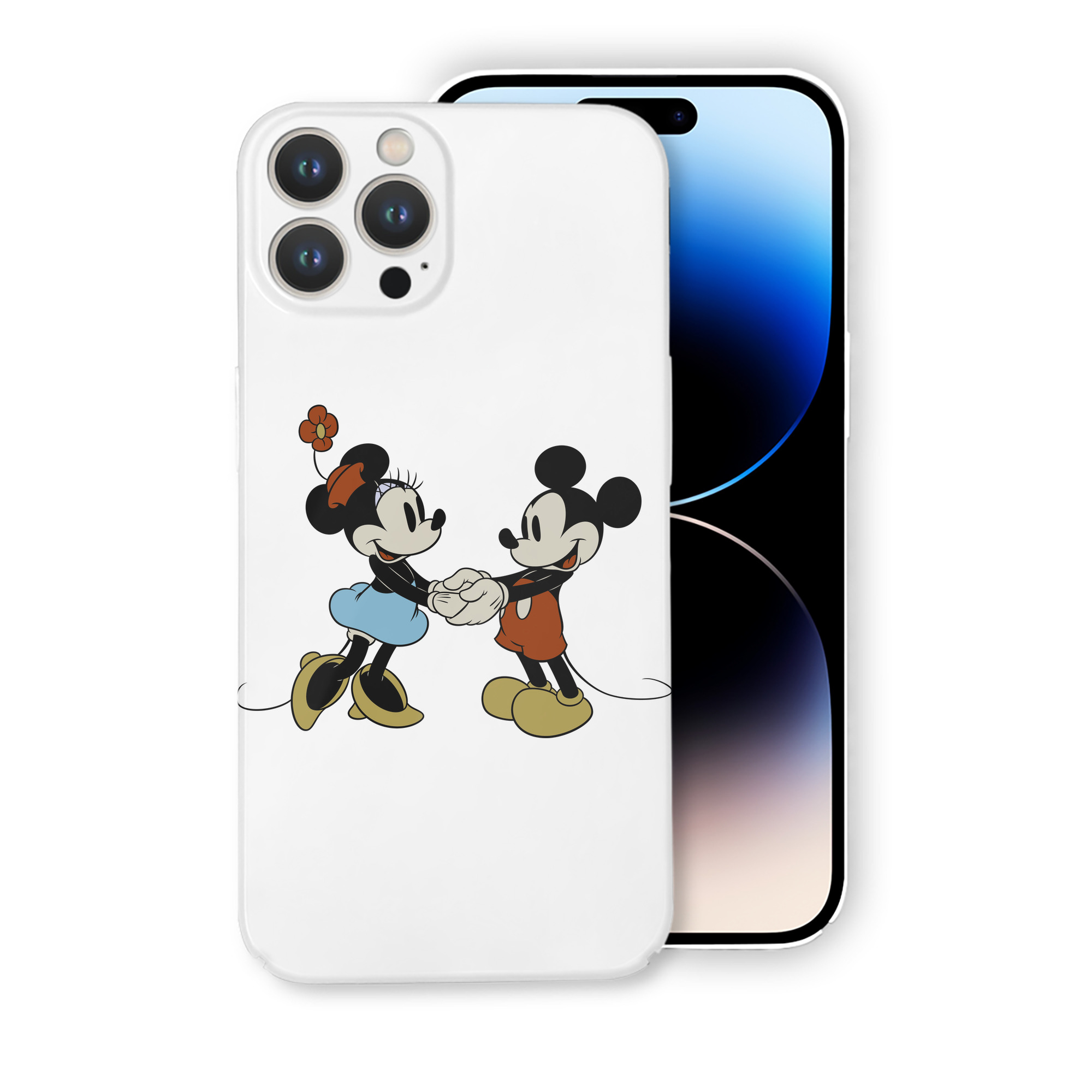（画像用） ミッキーマウス Mickey Mouse 【iPhone 14シリーズ対応】ハードケース